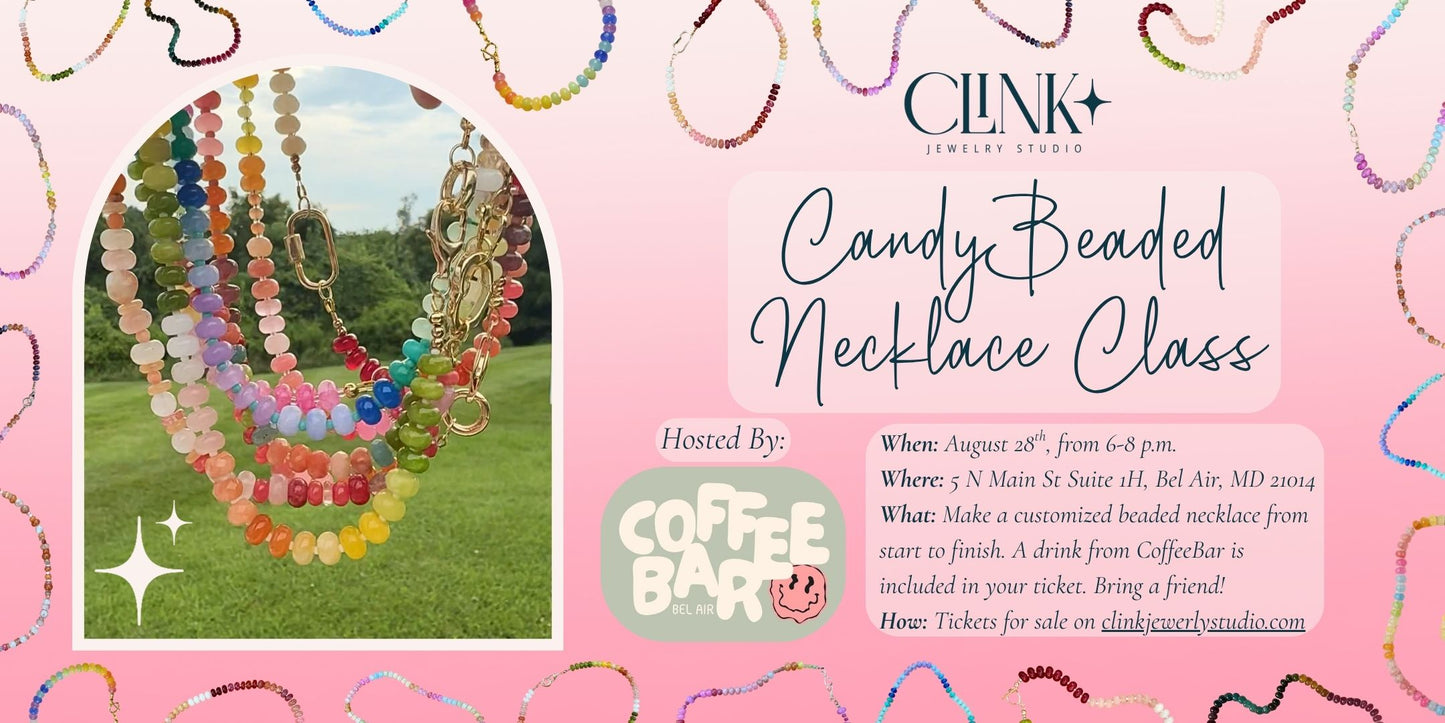 Candy Beaded Necklace Workshop Ticket