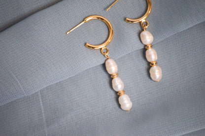 Marina Earrings | Freshwater Pearl Earrings