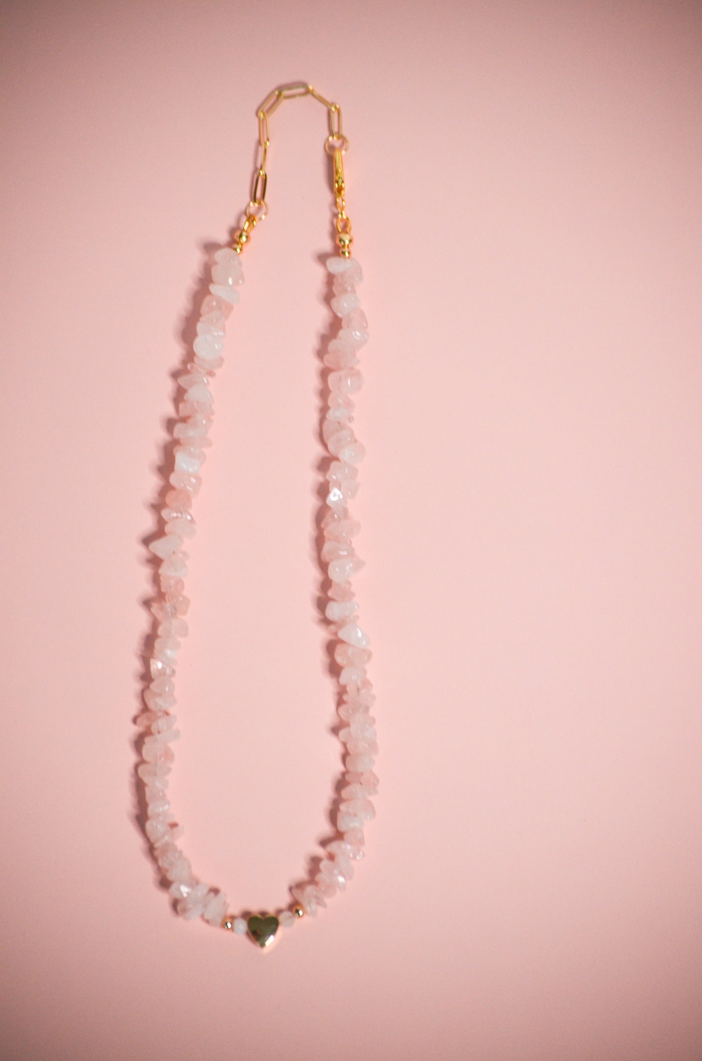 Rose Quartz Romance Necklace