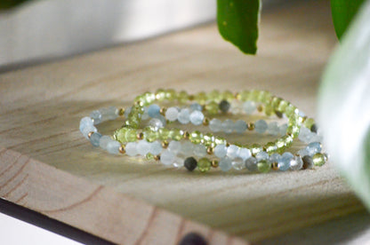 Natural Gemstone Birthstone Bracelet
